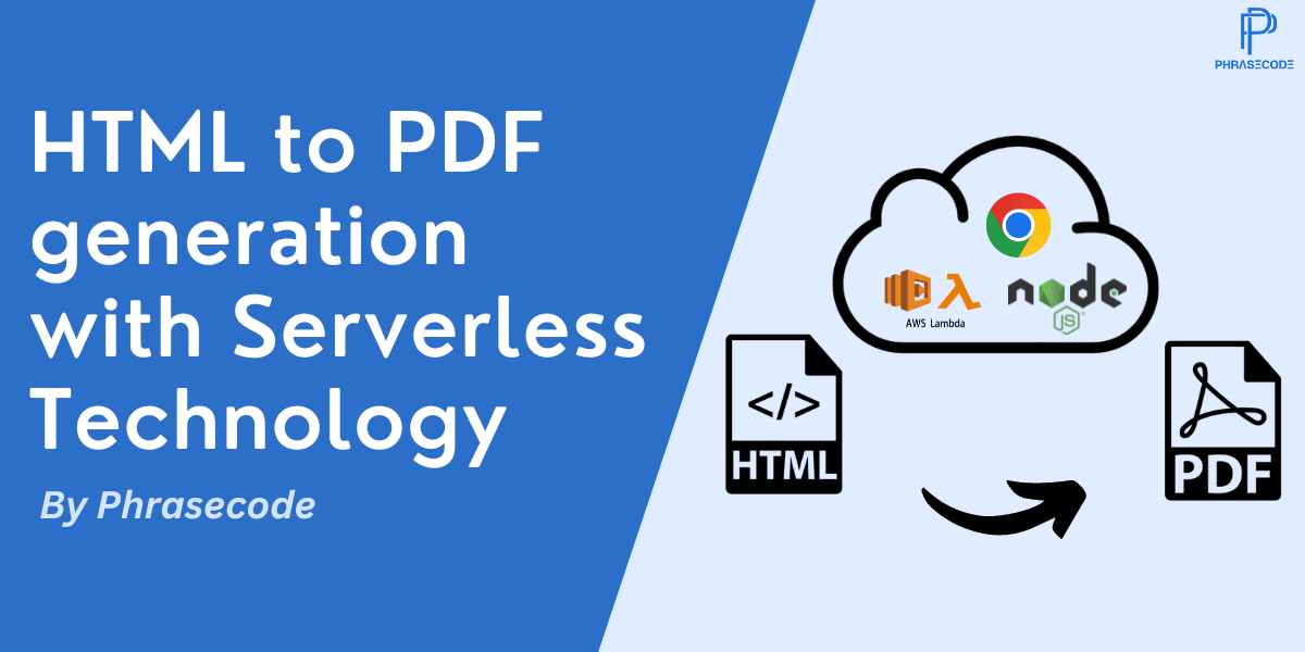 Building a serverless PDF Generator using AWS Lambda and Lambda Layer